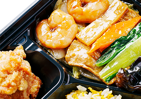 八宝菜チャーハン弁当