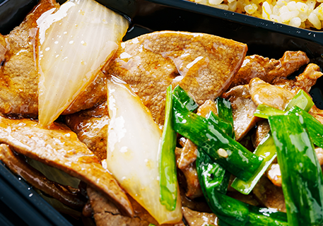 ニラレバチャーハン弁当