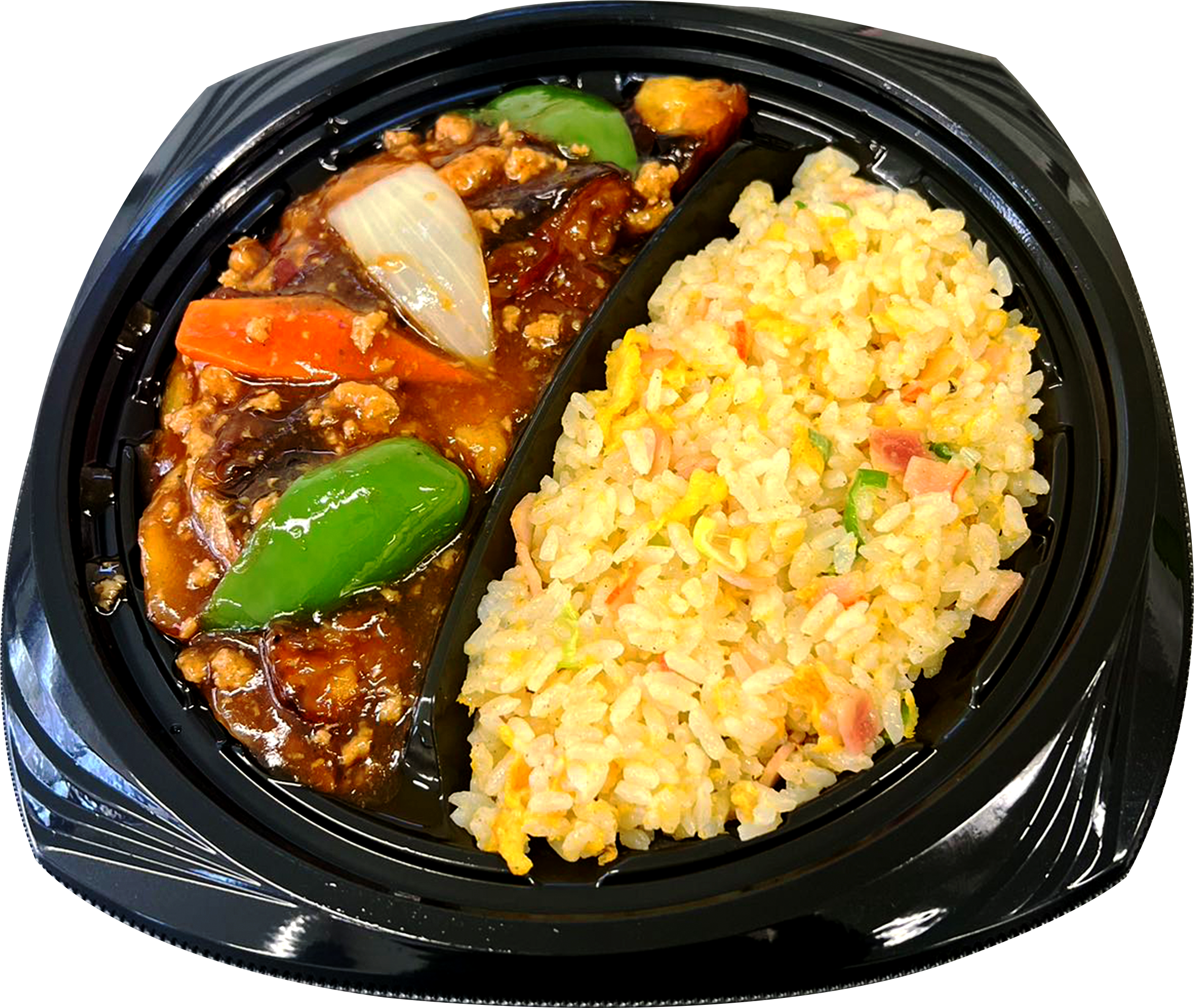 麻婆ナスチャーハン弁当